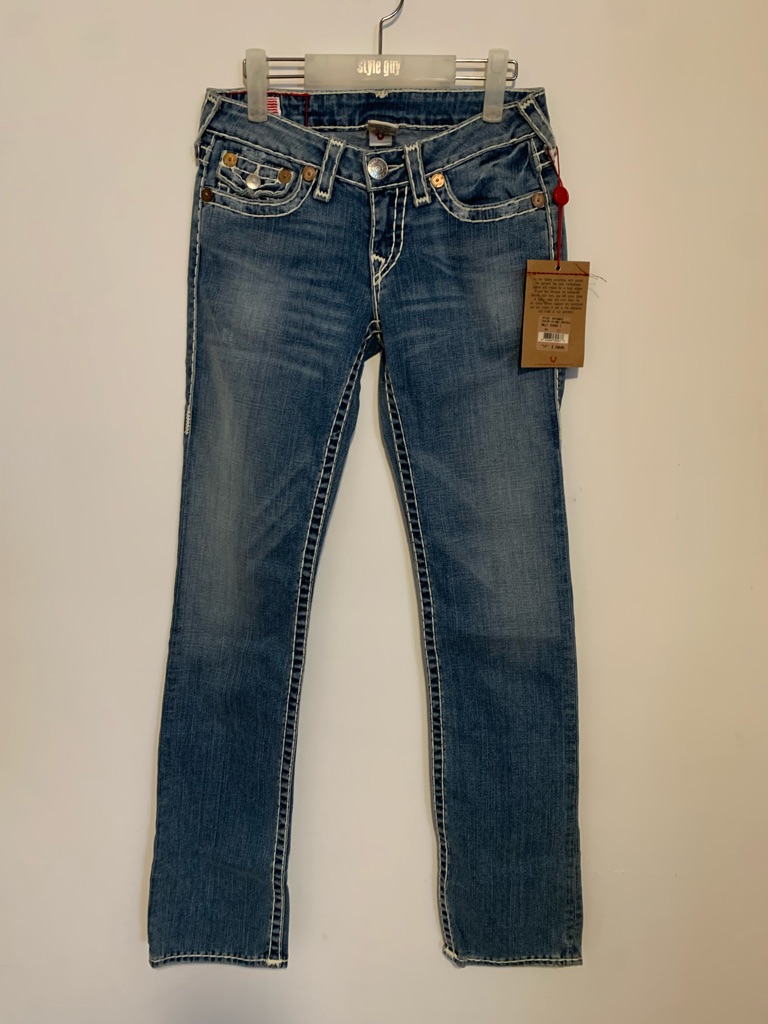 Nwt True Religion Women Denim Pants Made In Usa : Y2k Version